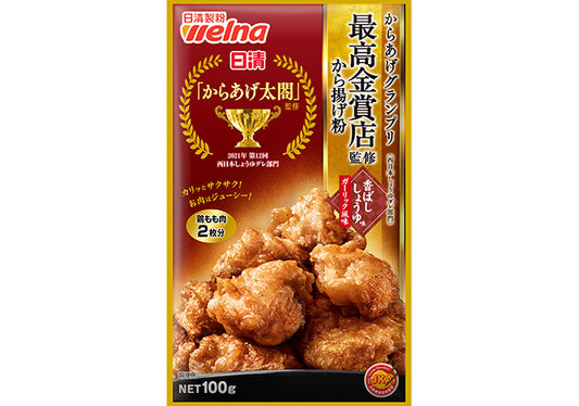 Nissin Karaage Chicken Seasoning Powder - Soy Sauce & Garlic 100g