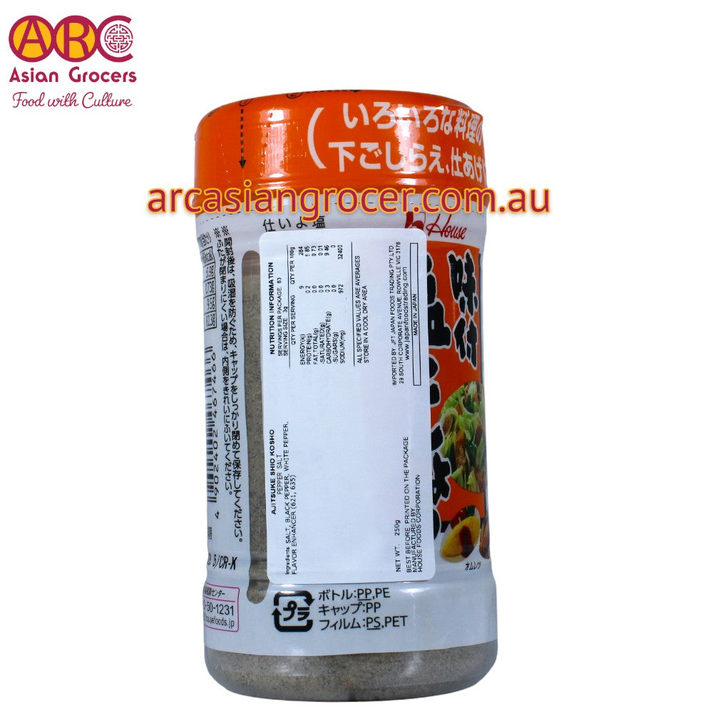 House Ajitsuke Shio kosho (Salt & pepper) 250g