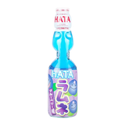 Hata Blueberry Flavour Ramune Soda 200ml (Glass Bottle)