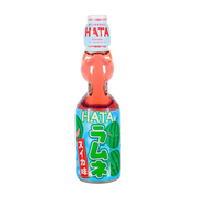 Hata Watermelon Flavour Ramune Soda 200ml (Glass Bottle)