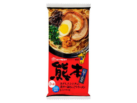 Marutai Kumamoto Black Maru Oil Tonkotsu Ramen 186g