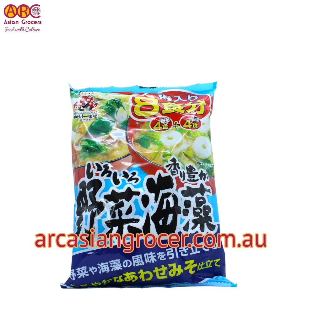 Miko Brand Vegetable & Seaweed Instant Miso Soup 8 Packs