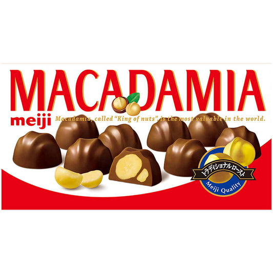 Meiji Macadamia Chocolate 64g