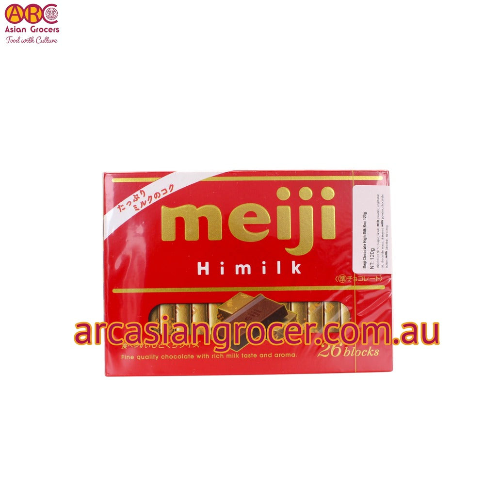 Meiji High Milk Chocolate Box 26 Pieces (Best Before: 28-02-2027)