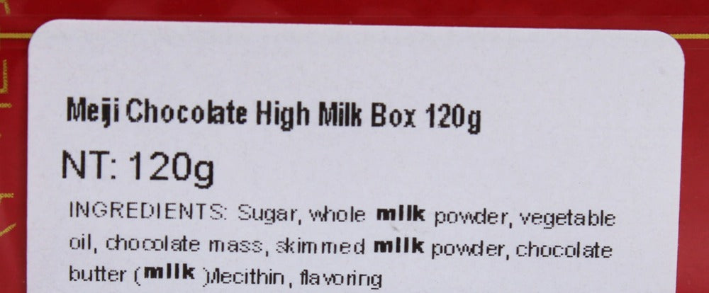 Meiji High Milk Chocolate Box 26 Pieces (Best Before: 28-02-2027)