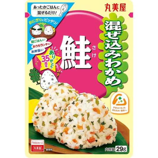 Marumiya Mixed Wakame & Salmon Furikake Rice Seasoning 29g