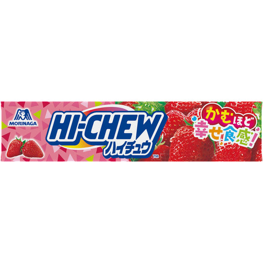 Morinaga Hi-Chew Soft Candy Strawberry Flavour 12pcs