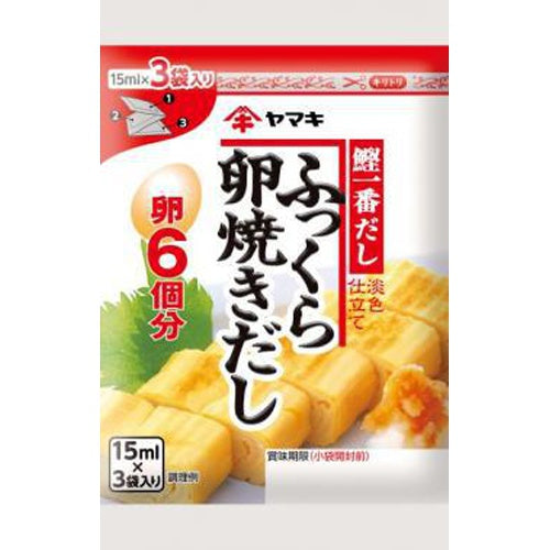 Yamaki Fluffy Egg Omelette Dashi Stock 15ml*3