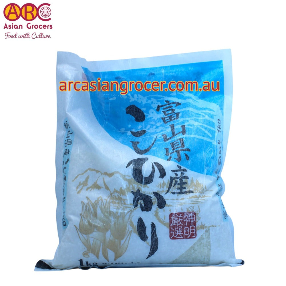 Toyama-San Koshihikari Japanese Rice 1kg