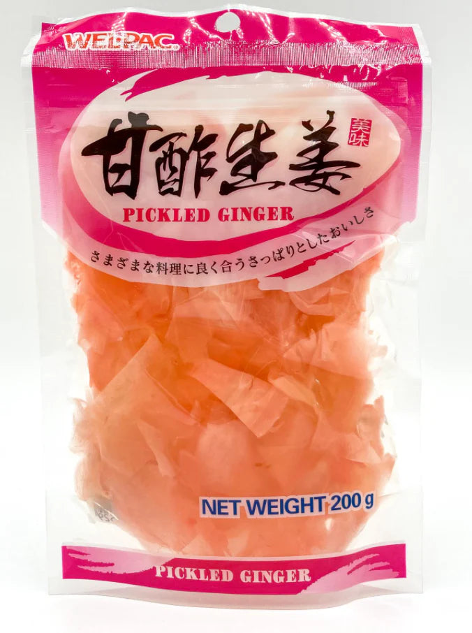 Wel-pac Pink Pickled Ginger 200g