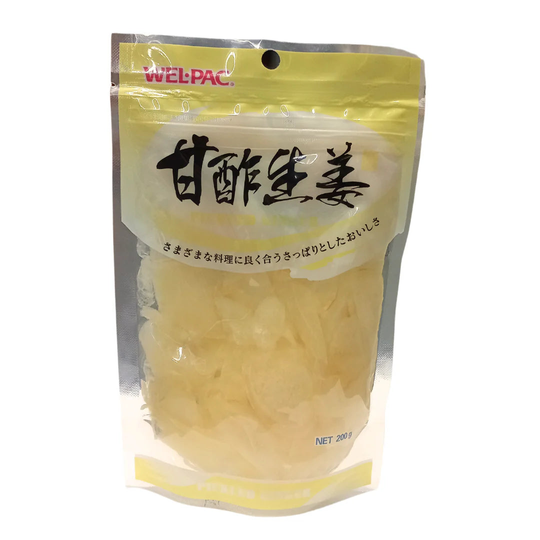 Wel-pac White Pickled Ginger 200g