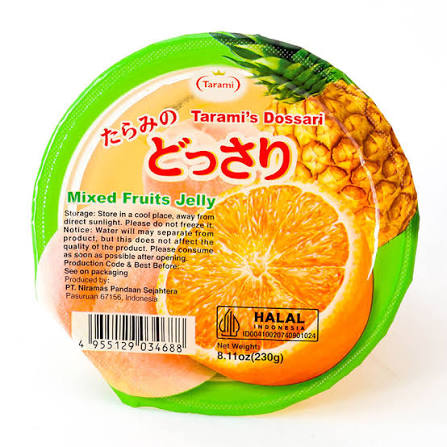 TARAMI Mixed Fruits Jelly 230g (Best Before: 03-05-2027)