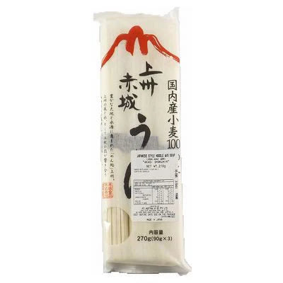 Akagi Joshu Udon - Dried Wheat Noodle Udon 270g