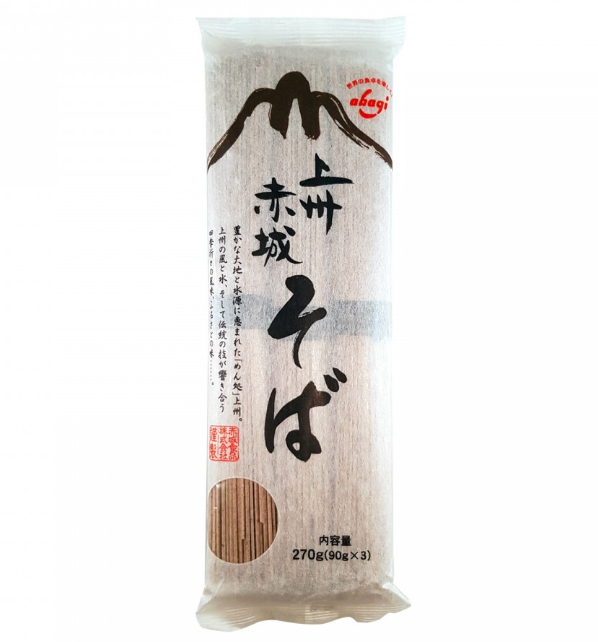 Akagi Joshu Soba - Dried Wheat Noodle 270g
