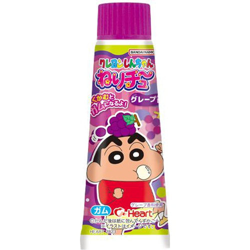Heart Crayon Shin-Chan Tube Gum Grape Flavour 30g