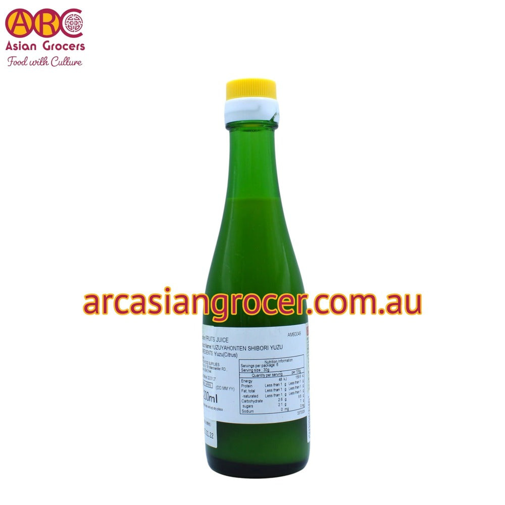 Yuzuya Honten Shibori Yuzu Juice 200ml
