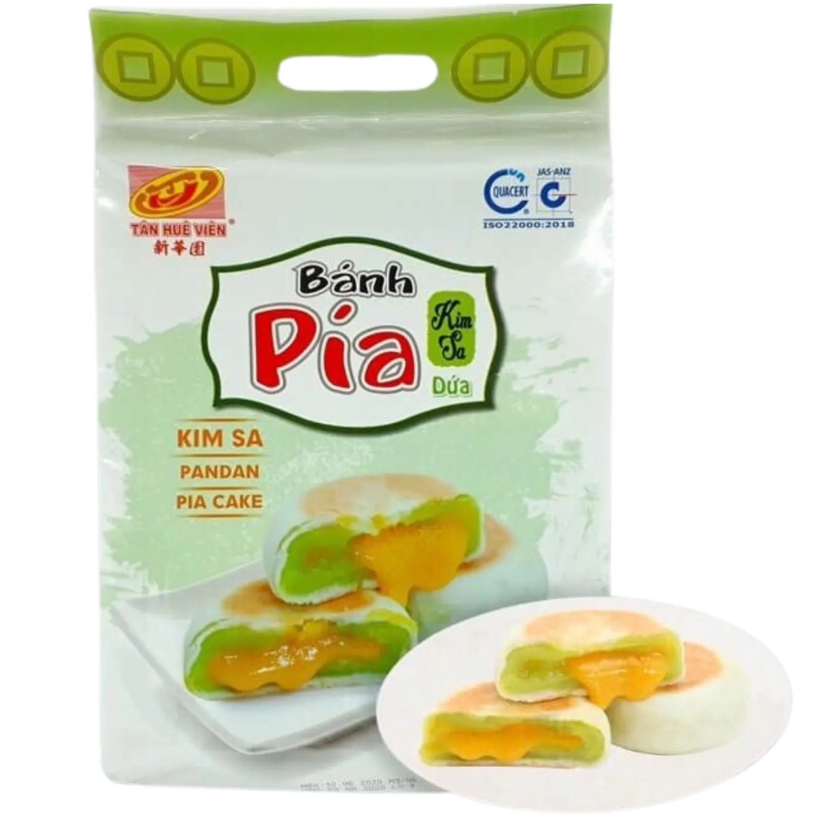 Tan Hue Vien Liu Sha Panda Pia Cake 480g