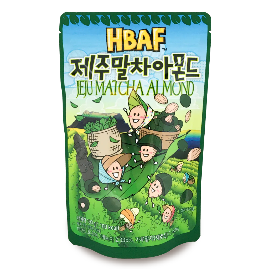 Gilim Jeju Matcha Almond 190g