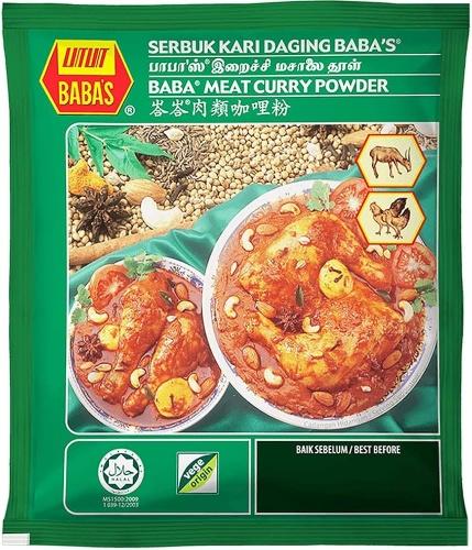 Babas Meat Curry Powder 250g