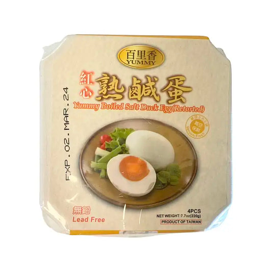 Yummy Boiled Salted Duck Eggs 220g (4 Pieces)