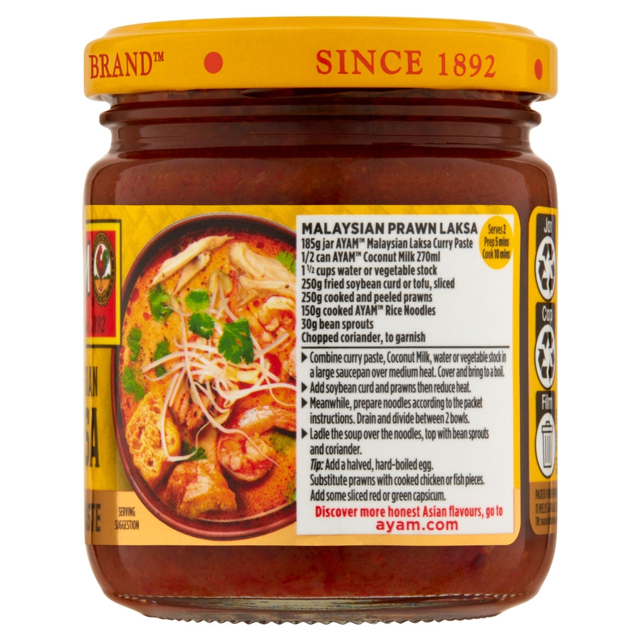 Ayam Malaysian Laksa Paste 185g