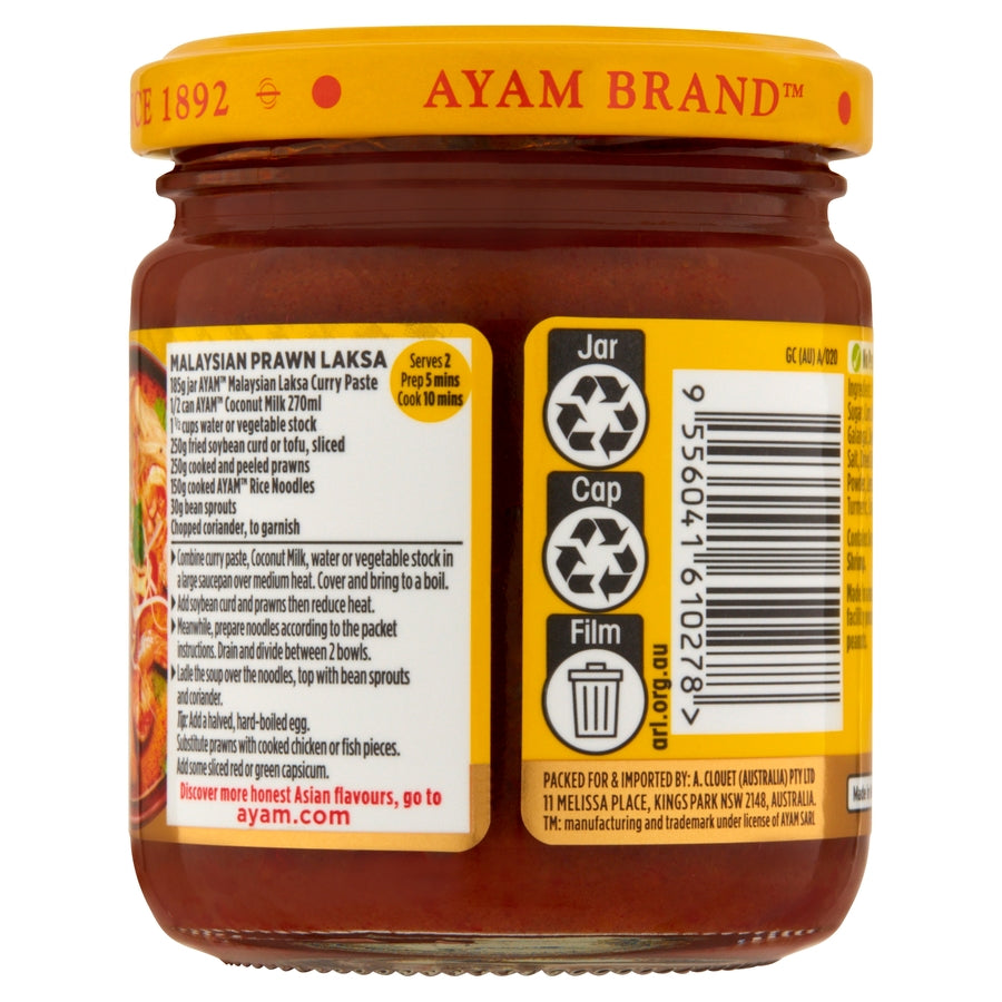Ayam Malaysian Laksa Paste 185g