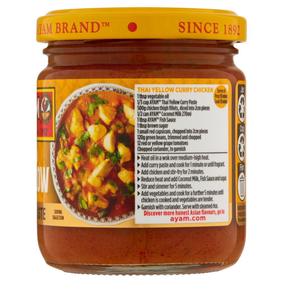 Ayam Thai Yellow Curry Paste 185g