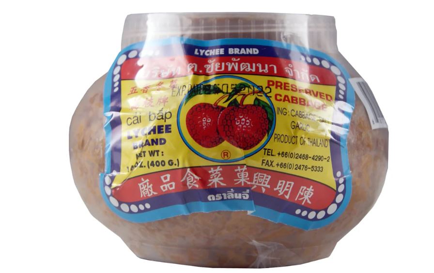 Lychee Brand Preserved Cabbage 400g