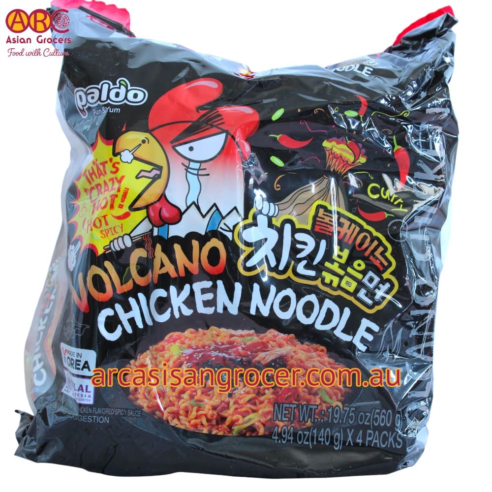 Paldo Volcano Chicken Noodle 4 Packs