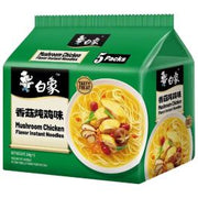 Baixiang Mushroom Chicken Flavour Instant Noodle 5 Packs (Best Before: 11-05-2027)