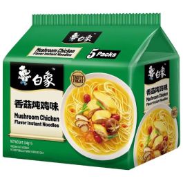 Baixiang Mushroom Chicken Flavour Instant Noodle 5 Packs (Best Before: 11-05-2027)