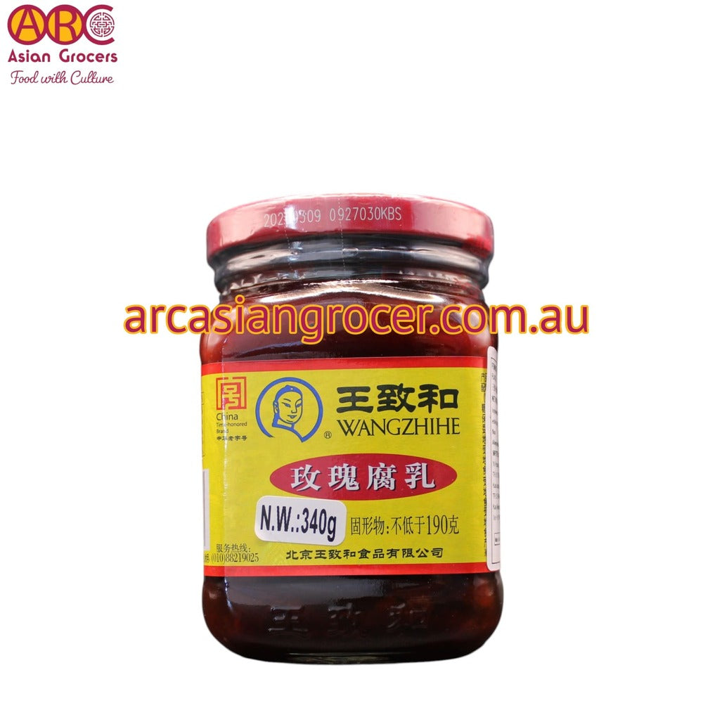Wangzhihe Fermented Bean Curd with Rose Sugar 340g