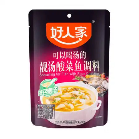 Hao Ren Jia Seasoning For Fish with Sour Cabbage 300g