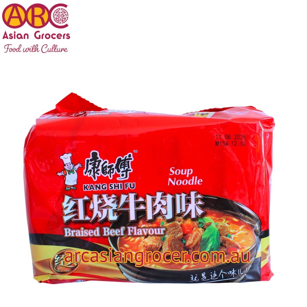 Kang Shi Fu Roasted Beef Noodles 5P
