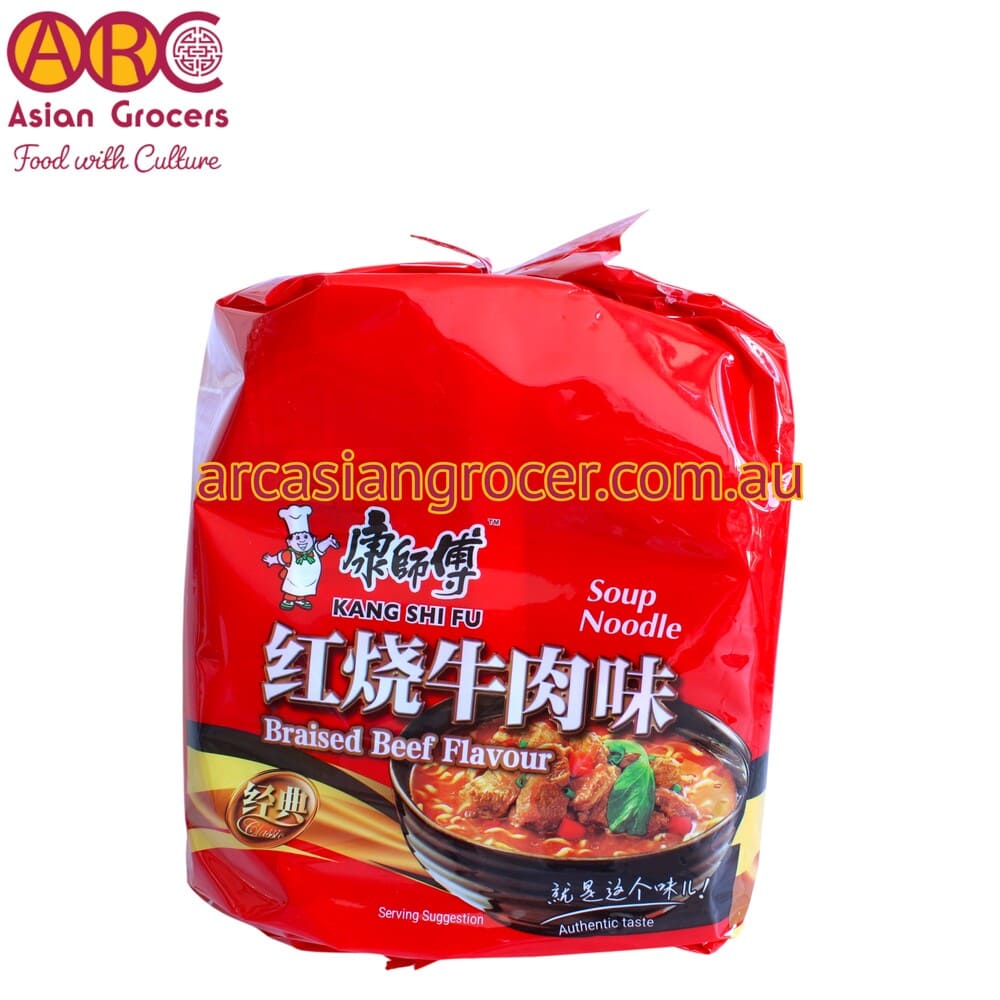 Kang Shi Fu Roasted Beef Noodles 5P