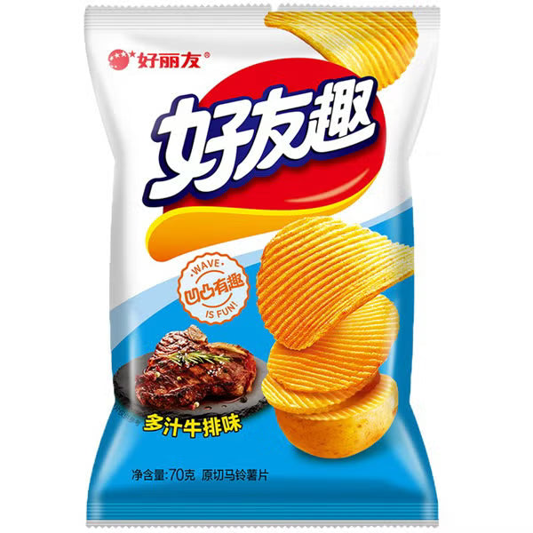 Orion Juicy Steak Flavour Potato Chips 70g