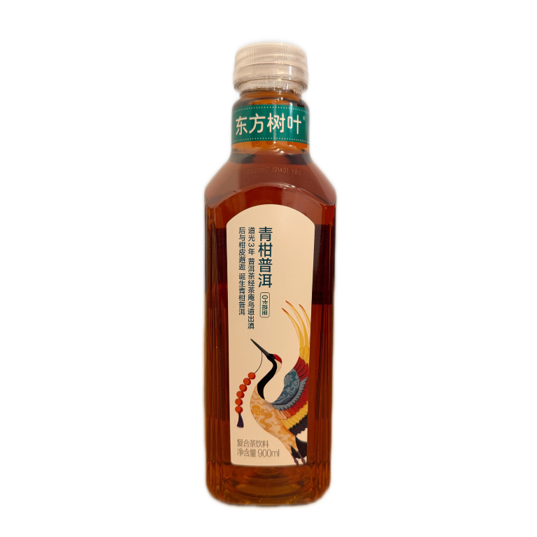 Nongfu Spring Oriental Leaf Sugar-Free Green Mandarin Pu-erh Tea Drink 900ml