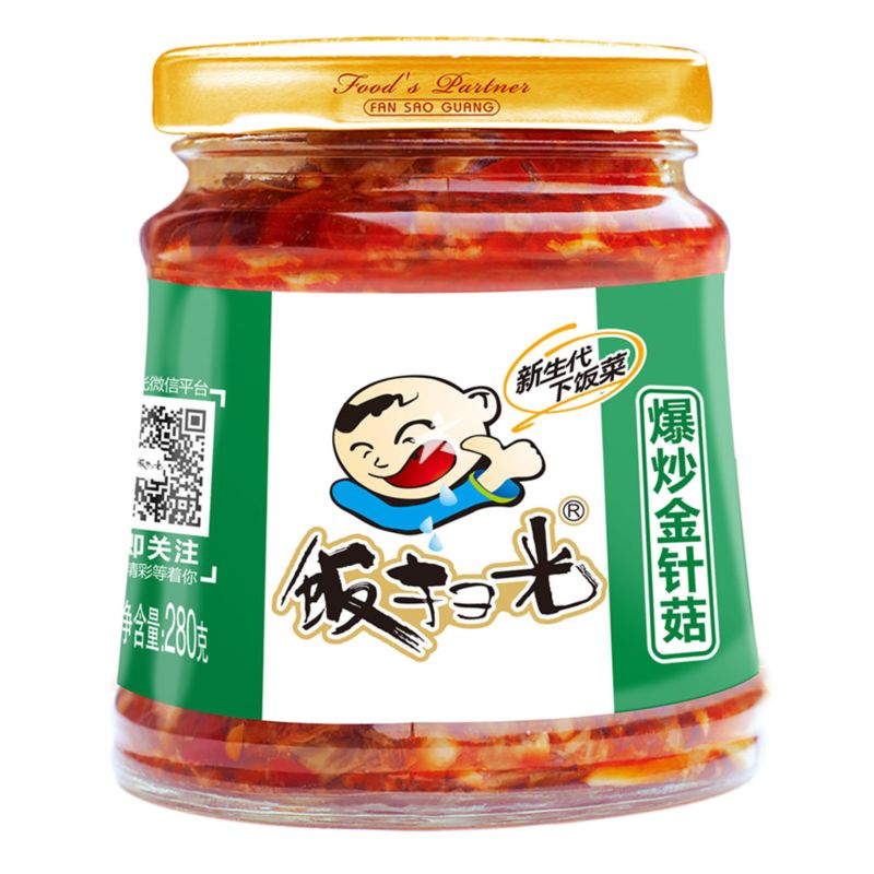 Fansaoguang Fried Enoki Mushroom 280g