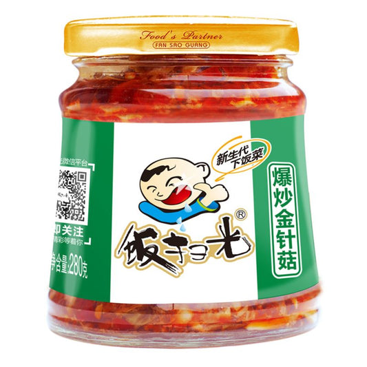 Fansaoguang Fried Enoki Mushroom 280g