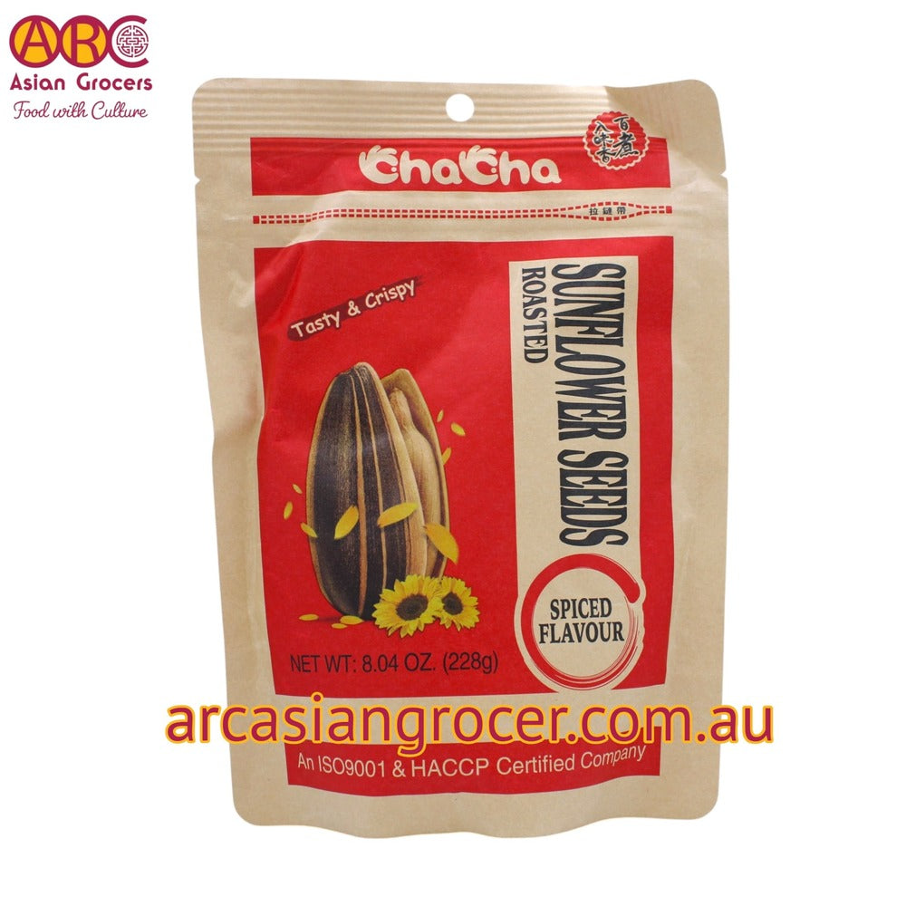 Chacheer Roasted Sunflower Seeds Spiced 228g