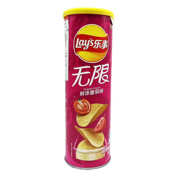Lay's Tomato Flavour Potato Chips 90g (Best before: 02-04-2027)