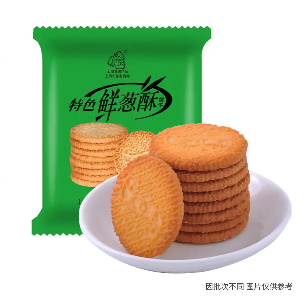 Wan Nian Qing Onion Flavour Crispy Biscuits 528g