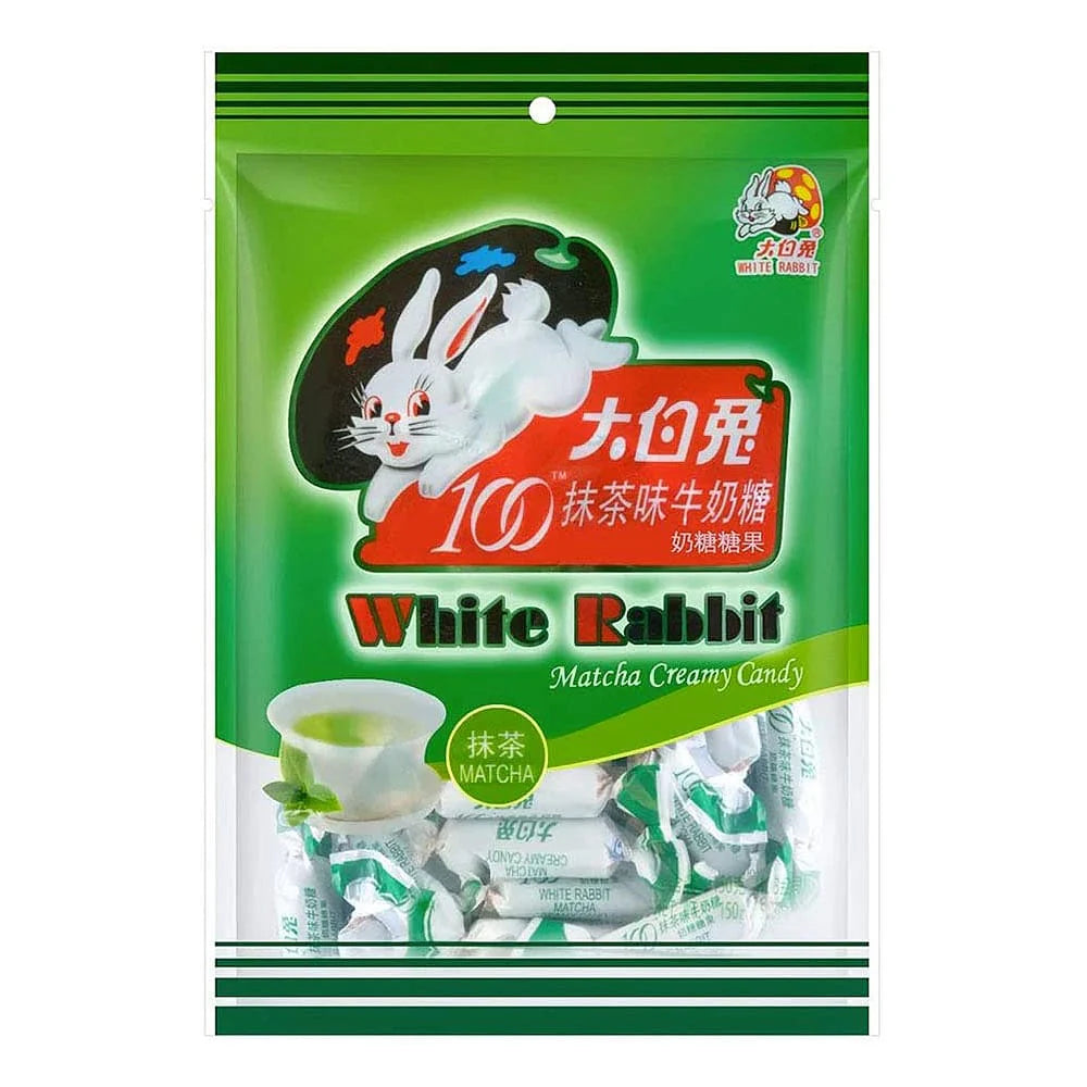 White Rabbit Matcha Flavour Creamy Candy 180g