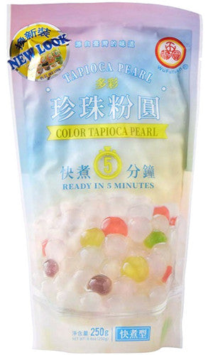 Wufuyuan Colour Tapioca Pearl 250g (Best Before: 28-12-2026)