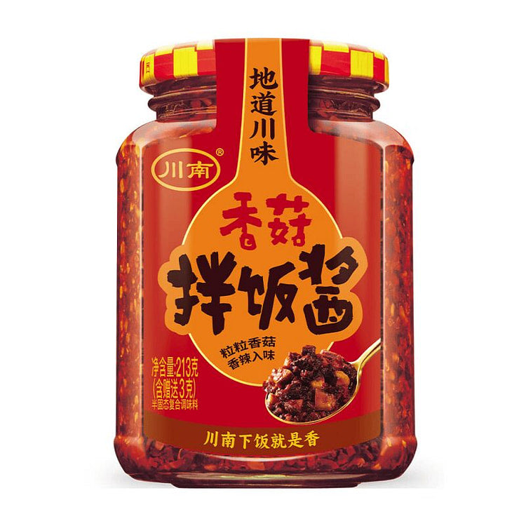 Chuannan Mushroom Chilli Sauce 280g (Best Before: 15-01-2027)