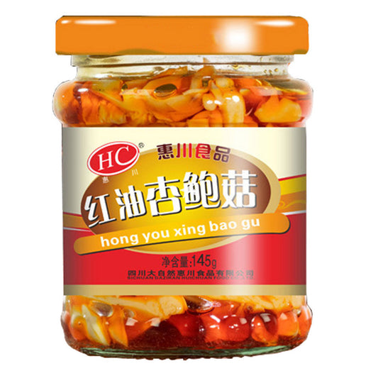 Huichuan Pickled Oyster Mushroom Spicy 145g
