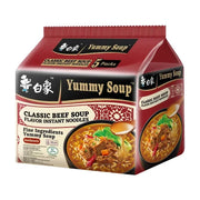 Baixiang Classic Beef Soup Flavour Instant Noodle 5 Packs (Best Before: 11-07-2027)