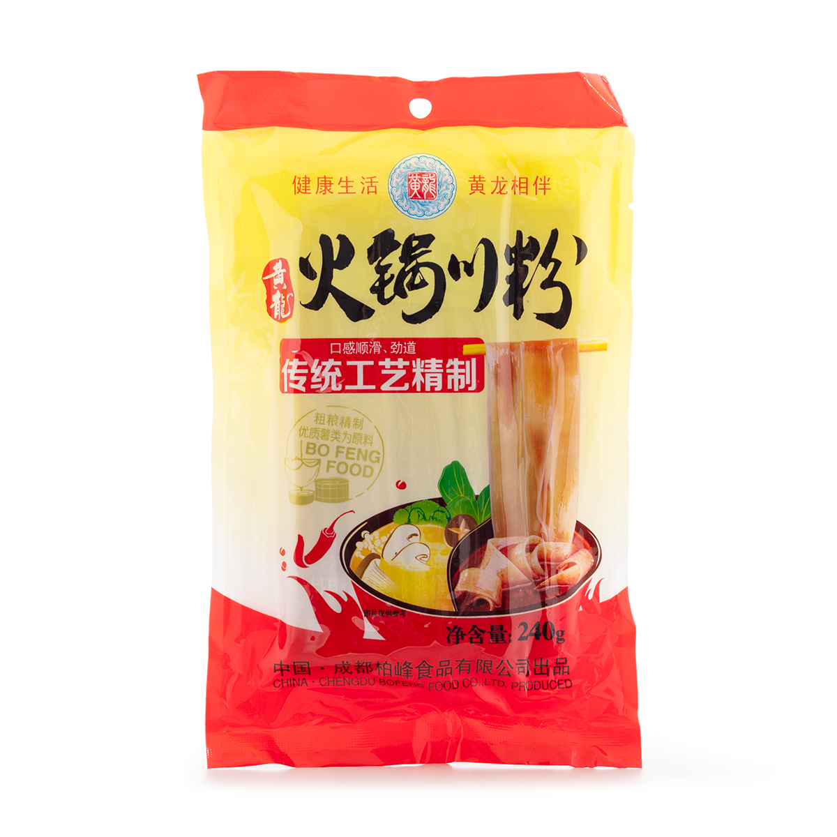 Huang Long Sichuan Style Noodle for Hot Pot 240g