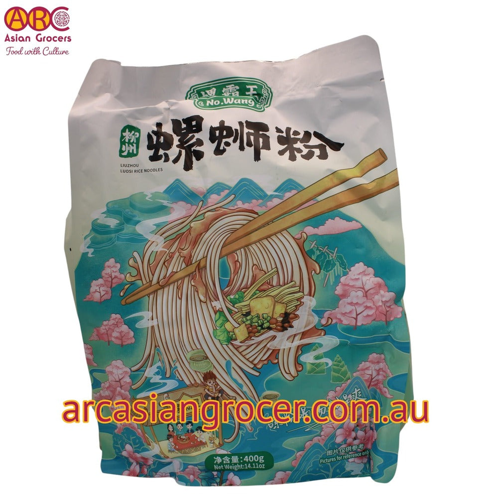 Luo Ba Wang Liuzhou Luosifen Rice Noodle Mushroom Flavour 400g (Best Before: 22-10-2026)