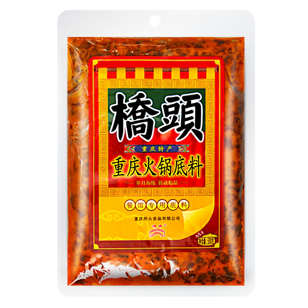 Qiao Tou Chongqing Hot Pot Seasoning Paste 500g (Best Before: 19-05-2027)